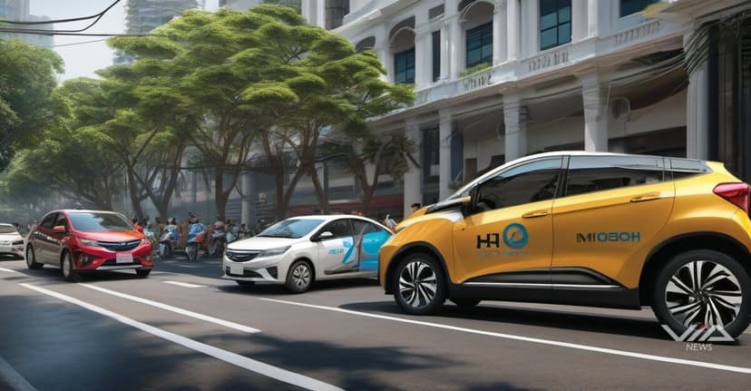 Ho Chi Minh City exige frotas 100% elétricas em apps de transporte até 2030