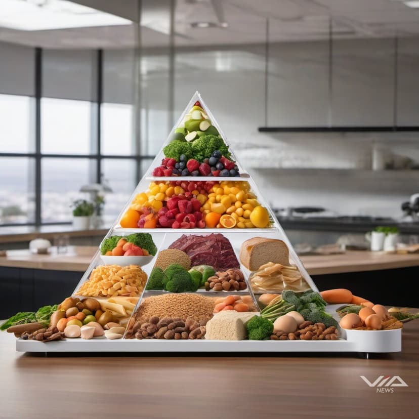 Administração Trump Apresenta Nova Pirâmide Alimentar com Ênfase em Alimentos Ricos em Proteínas em Meio a Preocupações Ambientais